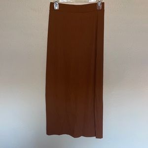 Tan/Orange long skirt
